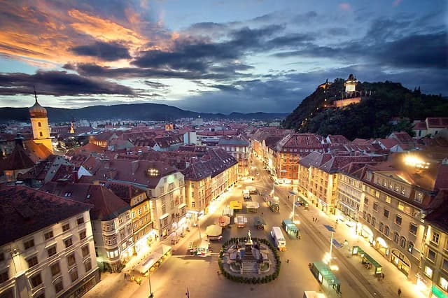Graz Stadtansicht